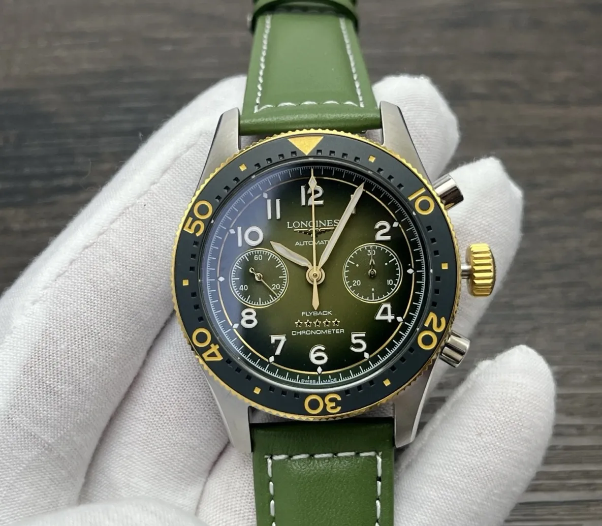LG Factory Longines Spirit L3.821.5.53.2 1:1 Best Edition Replica Watch